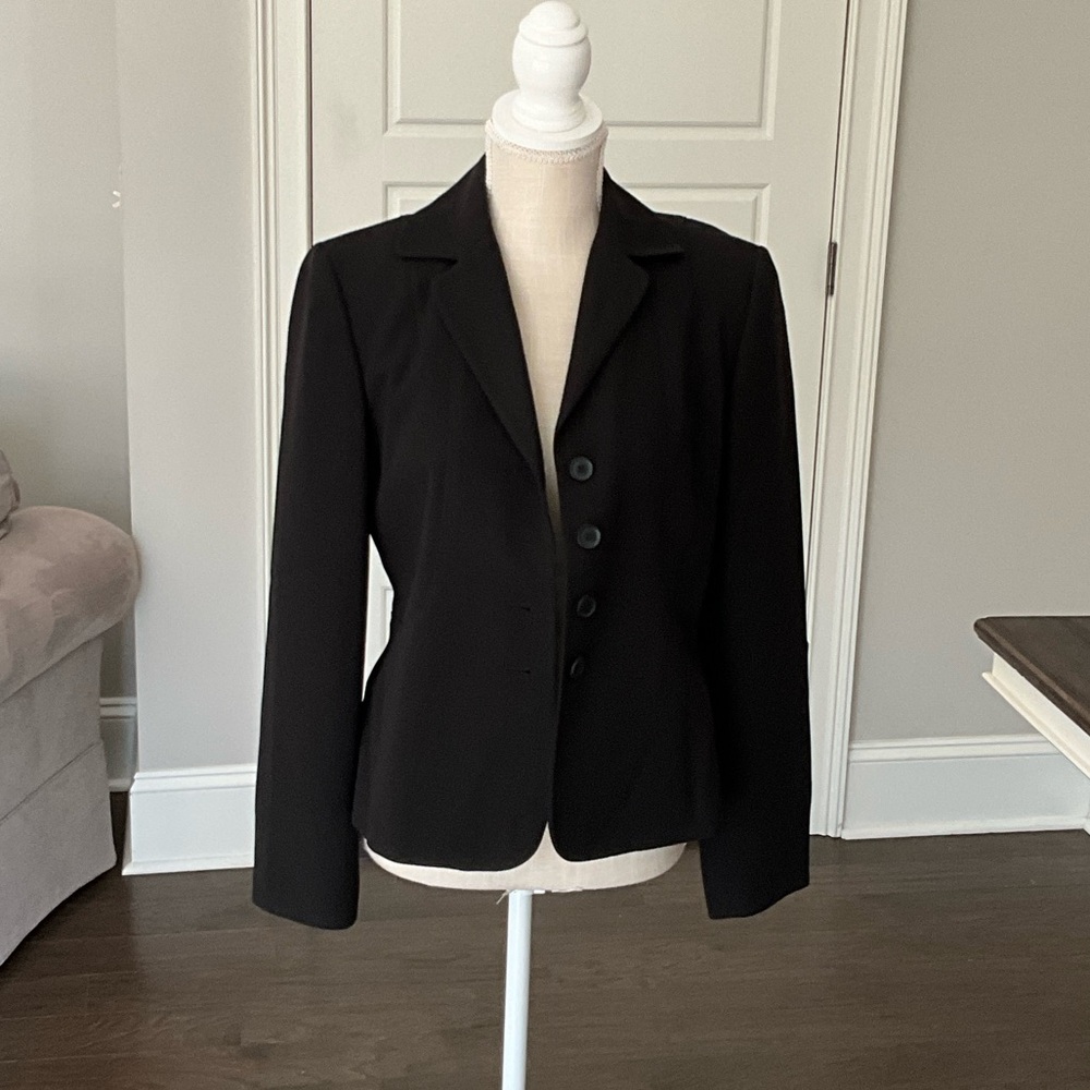 Ann Taylor Elegant Black Blazer